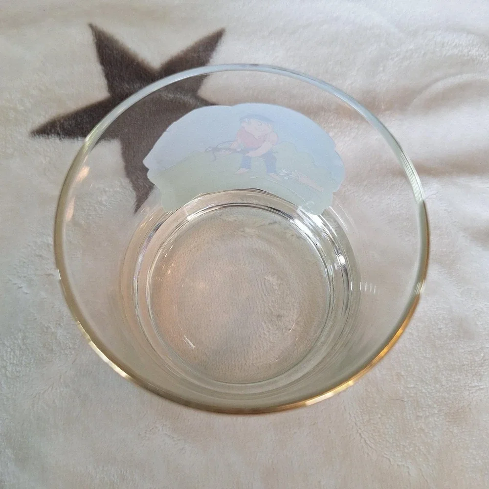 Vintage Humorous Ashby Comic GOLF Cocktail/Lowball Glass On The Rocks
